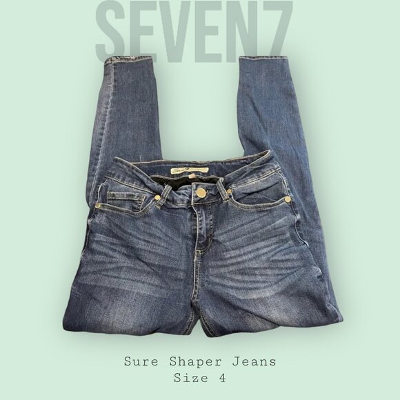 Seven7 Denim - Seven7 Sure Shaper Jeans - Size 4
